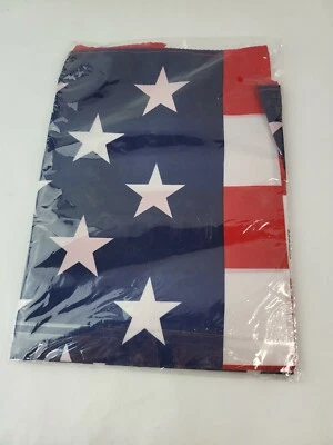 USA Flag Blue White US Air Force Logo Veteran Active Poly... - Image 1 of 4
