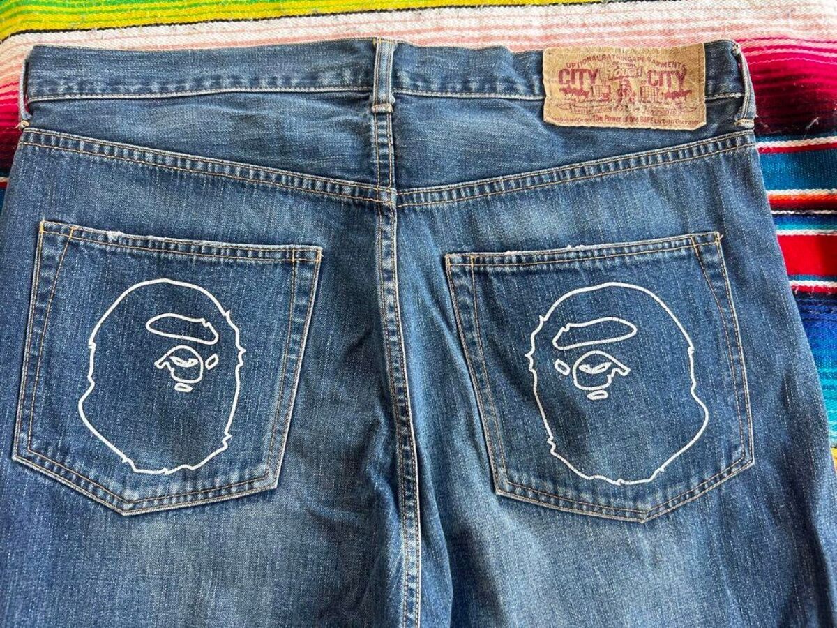 A Bathing Ape Size XL Regular Size Jeans for Men for sale | eBay A Bathing Ape Size XL Regular Size Jeans for Men for sale | eBay