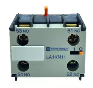 Schneider Telemecanique LA1KN11 050005 Auxilary Contact Block LC.K LP.K CA.K 10A - Picture 1 of 13
