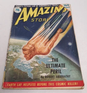 AMAZING STORIES Science Fiction Magazine No.2 Vintage 1950s British Edition - Picture 1 of 6