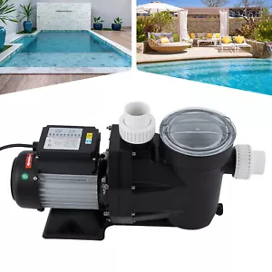 1.0 HP In/Above Ground Pool Pump with Timer220-240V 50Hz Swimming Pool Pumps - Picture 1 of 21