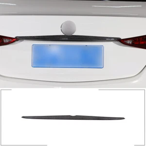 Carbon Fiber Rear Tail Badge Strip Decorate Trim For Benz C-Class W206 2022-2023 - Picture 1 of 10