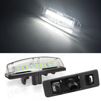 Se adapta a 2001 2002 2003 2004 2005 2006 LEXUS LS430 BLANCO LED luces de matrícula Foto 1 de 4