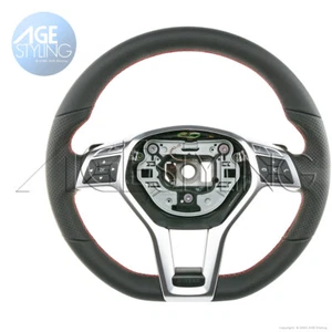 OEM Mercedes-Benz C-Class204 C250 C300 C350 C63 Leather Steering Wheel 2012-2015 - Picture 1 of 5