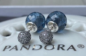 Auténticos Pendientes Pandora Gotas Brillantes #296355NBC - Imagen 1 de 11