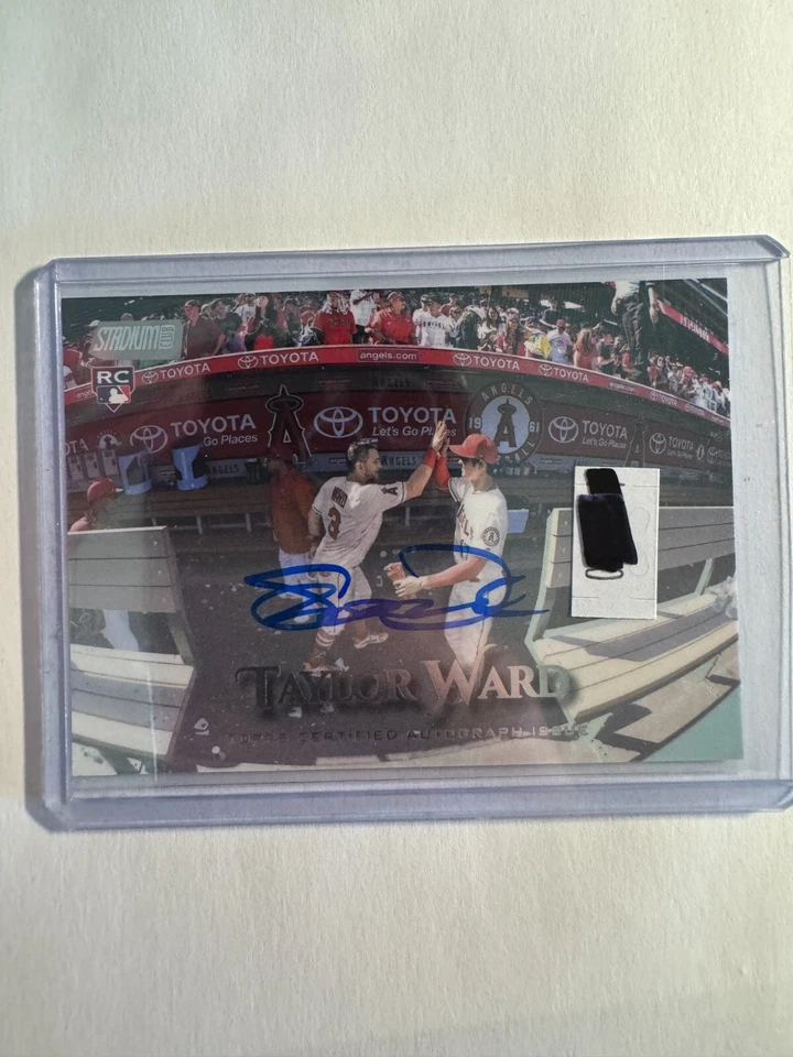 K220,225 - 2019 Stadium Club Autographs #SCATW Taylor Ward Auto - Image 1 of 1