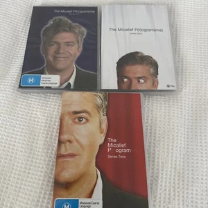 Micallef P(r)ogram(me) Dvds Series 1-3 DVD Set - Missing Disc 1 Season 3 All Rg - Picture 1 of 7