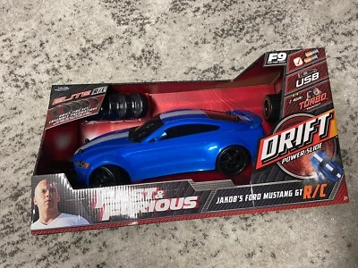 New Fast & Furious 9 Saga Cena Jacob's Ford Mustang GT Drift Power Slide R/C Car - Image 1 of 4