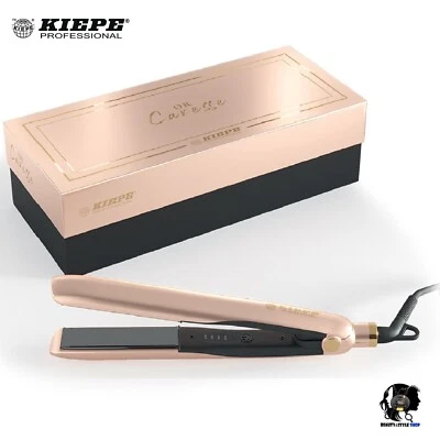 KIEPE PIASTRA PER CAPELLI PROFESSIONALE CARESS ORO NANO TITANIO 230° LISCIANTE - Immagine 1 di 4