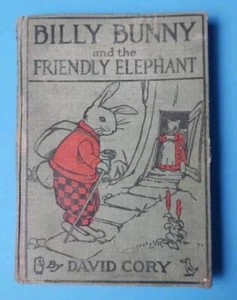 Billy Bunny and the Friendly Elephant - David Cory-Hard Cover Children's Book - Picture 1 of 1