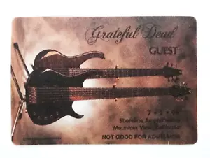 Grateful Dead Backstage Pass Phil Lesh Bassgitarre Shoreline ca 7.2.94 7.2.1994 - Bild 1 von 6