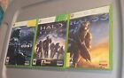 Halo Games Lot - Xbox 360 Halo 3, Odst, Reach