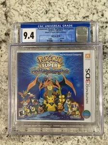 Pokemon Super Mystery Dungeon (Nintendo 3DS, 2015) Graded CGC 9.4 A+ Sealed/Neu - Bild 1 von 3