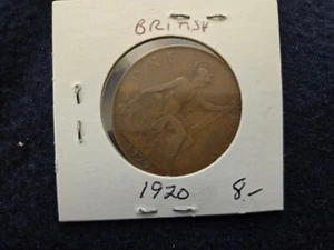 Great Britain One Penny 1920 Coins England United Kingdom VG - Picture 1 of 4