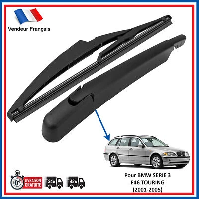 Balai Bras d'Essuie Glace Arrière Cabochon pour BMW SERIE 3 TOURING E46 320D - Photo 1/4