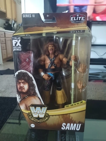 Target Exclusive WWE Elite Collection Series 18 WWE Legends Samu Chase Variant Cover