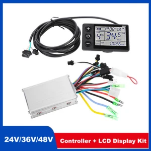 24-48 V Ebike bürstenloser Controller LCD Display Panel für Elektroroller - Bild 1 von 14