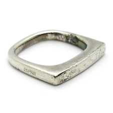 Moderner ESPRIT Designer Ring aus 925er Sterling Silber Schlicht Silver RG60