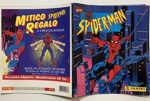 ALBUM FIGURINE panini SPIDER-MAN MARVEL 1996 CON 6 FIGURINE - Picture 1 of 3
