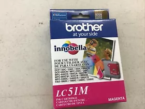 Tinta magenta Brother LC51M Innobella, caduca 3-23 - Imagen 1 de 4