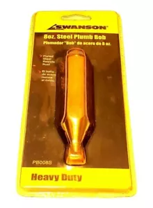 Swanson Steel Plumb Bob, 8oz. - Picture 1 of 1