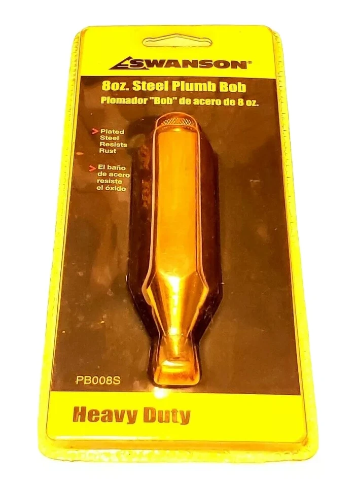 Swanson Steel Plumb Bob, 8oz. - Image 1 of 1