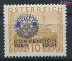 Stamps Austria 1931 Mi 518 with hinge 1931 Rotary-Club (10497506 - Picture 1 of 1