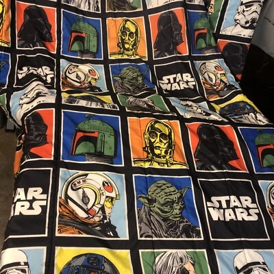 EDREDÓN REVERSIBLE STAR WARS TAMAÑO 74x84 LUCASFILM LTD #RN18389 GRAN FORMA Foto 1 de 4