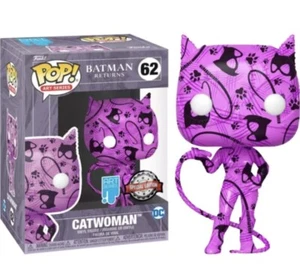FUNKO POP #62 ART SERIES BATMAN RETURNS -CATWOMAN-SPECIAL EDITION - Picture 1 of 1