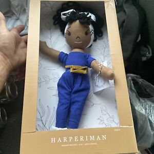 Harperiman MIA 14" Plush Handmade Linen Doll NIB Petite Collection