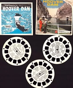 Juego de 3 carretes vintage View-Master Hoover Dam A158 - Imagen 1 de 1