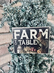 Farm To Table Hahn Ornament  - Bild 1 von 10