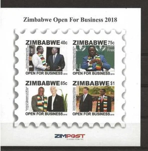 ZIMBABWE 201O OPEN FOR BUSINESS MIN SHEET MNH - Bild 1 von 1