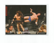 CM PUNK VS. JOHN MORRISON 2008 TOPPS WWE ULTIMATE RIVALS INSERT CARD #8