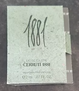 Mini vaporisateur pour collection échantillon - Cerruti 1881 de Nino Cerruti - Picture 1 of 1
