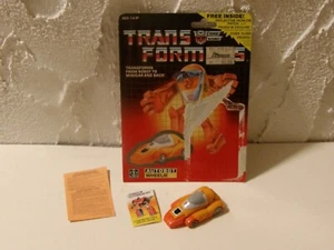 TRANSFORMERS G1 WHEELIE MINIBOT WITH CARDBACK OT ORIGINAL - Picture 1 of 4