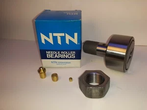 KRV47LL NTN follower a camme coronate, diametro 47 mm, larghezza 25,5 mm, lunghezza perno 40,5 mm - Foto 1 di 4