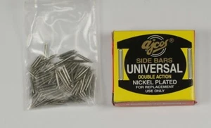 10mm FEDERSTEGE x100 für Uhrenarmbänder Bänder Beschlagteile Ersatzteile Gliederstifte Leiste - Bild 1 von 1