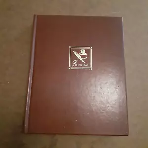 Markierungen braun dick Journal mit Trennwänden Marker Geschenk Qualität 9,5" x 7,5 - Bild 1 von 8