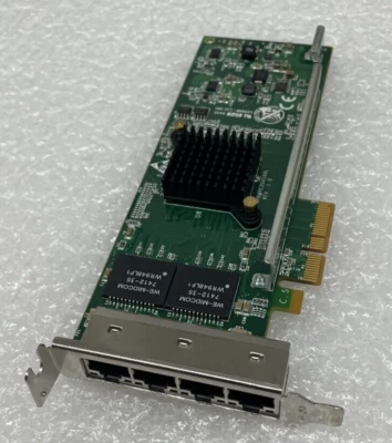 PE2G4I80L-R, SILICOM QUAD PORT COPPER GIGABIT ETHERNET PCI EXPRESS CARD HP - Image 1 of 4