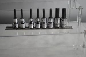 Snap-On 8 Pc 3/8” Drive Allen Socket Set FA12A FA8A FA8A FA7A FA5A FA6A FA4A - Picture 1 of 24