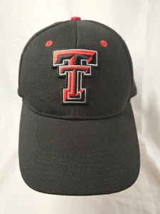 TEXAS TECH RED RAIDERS ML CAPS ADJUSTABLE BLACK CAP - Picture 1 of 5