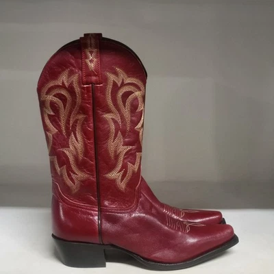 Shyanne Lucille Western Boot Red Womens Size 9M - Image 1 of 4