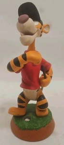 Walt Disney World Parks Tigger Golf Player Bobblehead Figurine 10” Vintage  - Picture 1 of 6