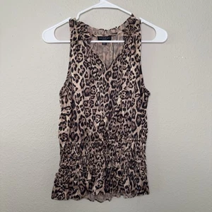 Current Air ärmelloses Tanktop Damen Small Leopardenmuster - Bild 1 von 3