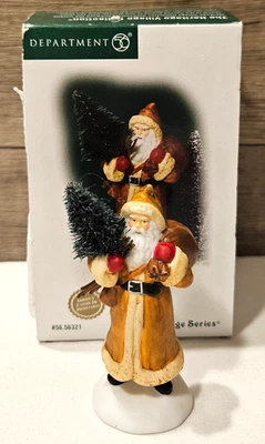 Dept 56 Alpine Village "Alpine Santa" #56-56321 retirado Foto 1 de 4