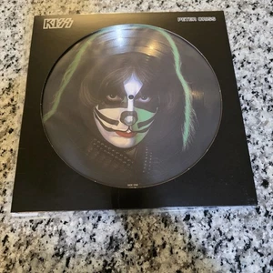 KISS - Peter Criss Picture Disc 1978 Casabalanca 2006 Lilith Ltd. New - Picture 1 of 10