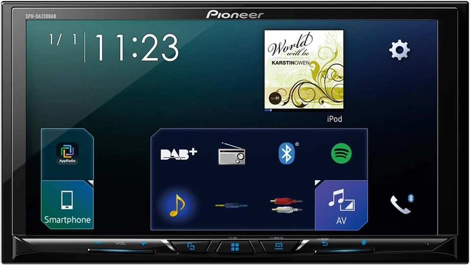 Pioneer SPH-DA230DAB 2-DIN-Autoradio - Bild 1 von 4