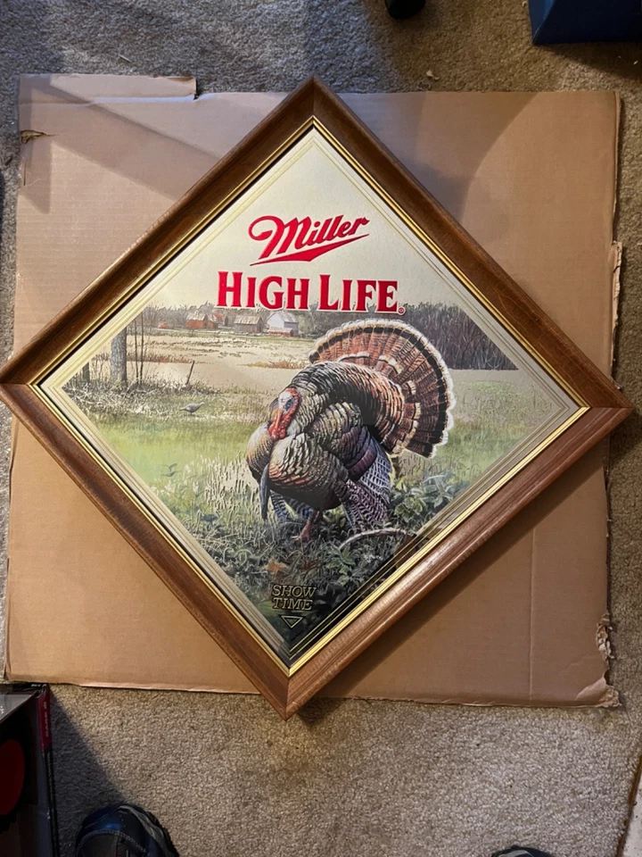 miller high life mirror turkey nib - Image 1 of 1
