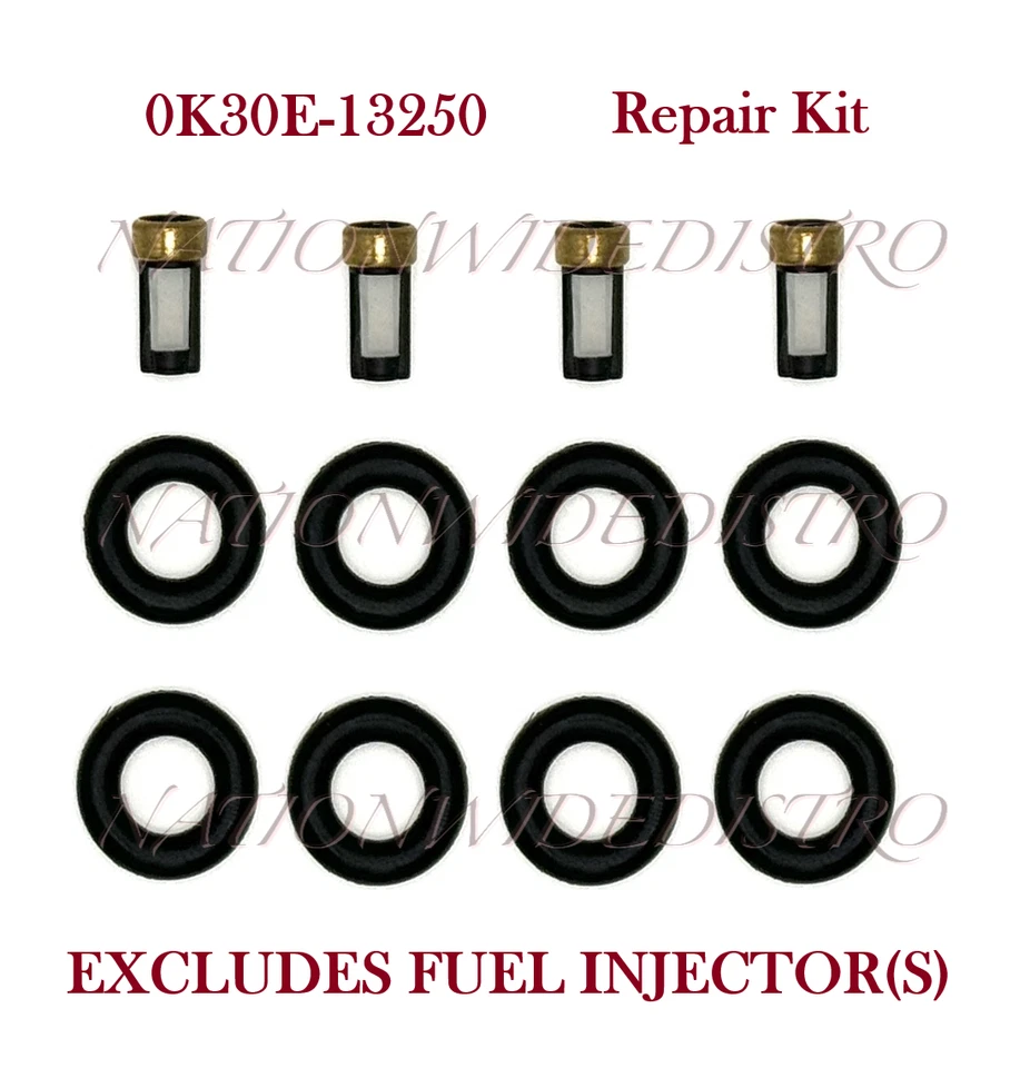 Kit de reparación de inyectores de combustible para Kia Rio 2001-2005 1,5 L 1,6 L I4 0K30E-13250 Foto 1 de 1